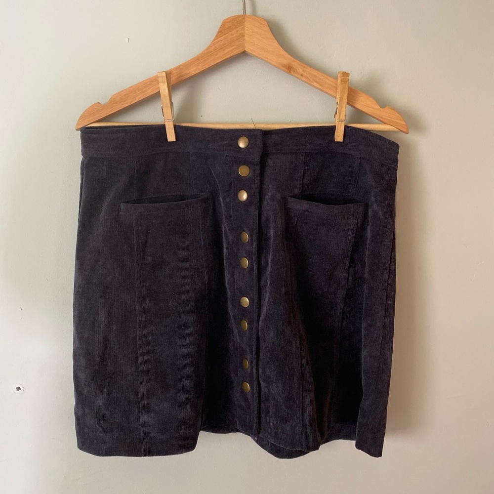 Lulu’s Corduroy Mini Skirt